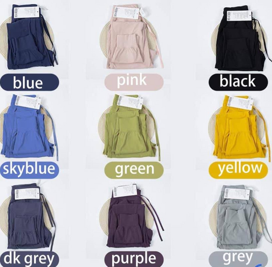 Drawstring Waist Pocket Joggers