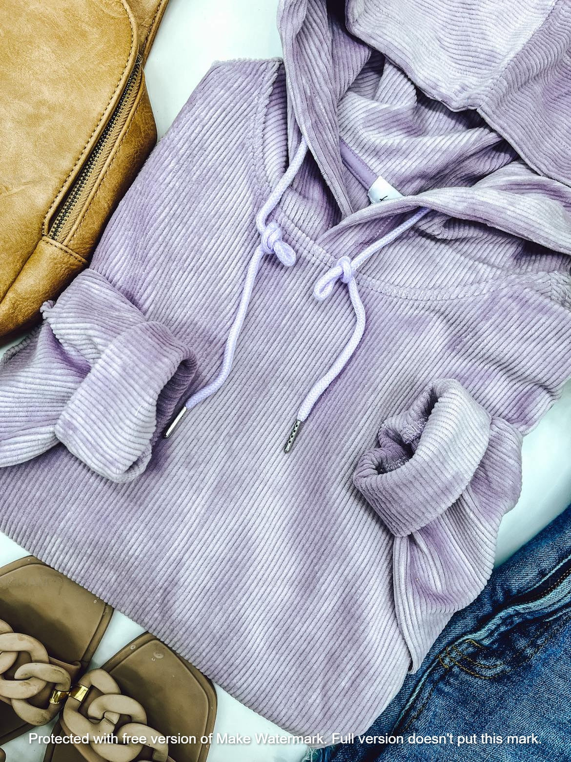 RTS: THE CHARLIZE CORDUROY HOODIE