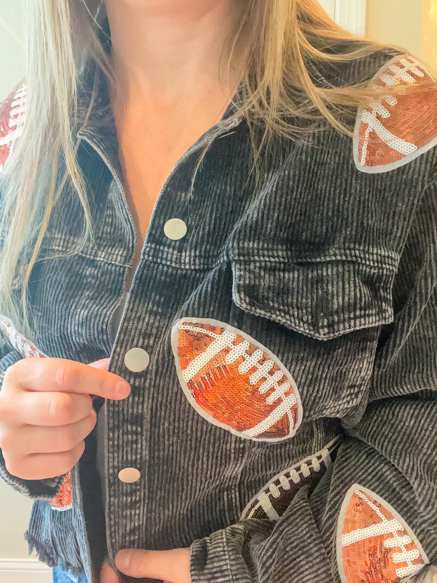 RTS: Football Corduroy Jacket-