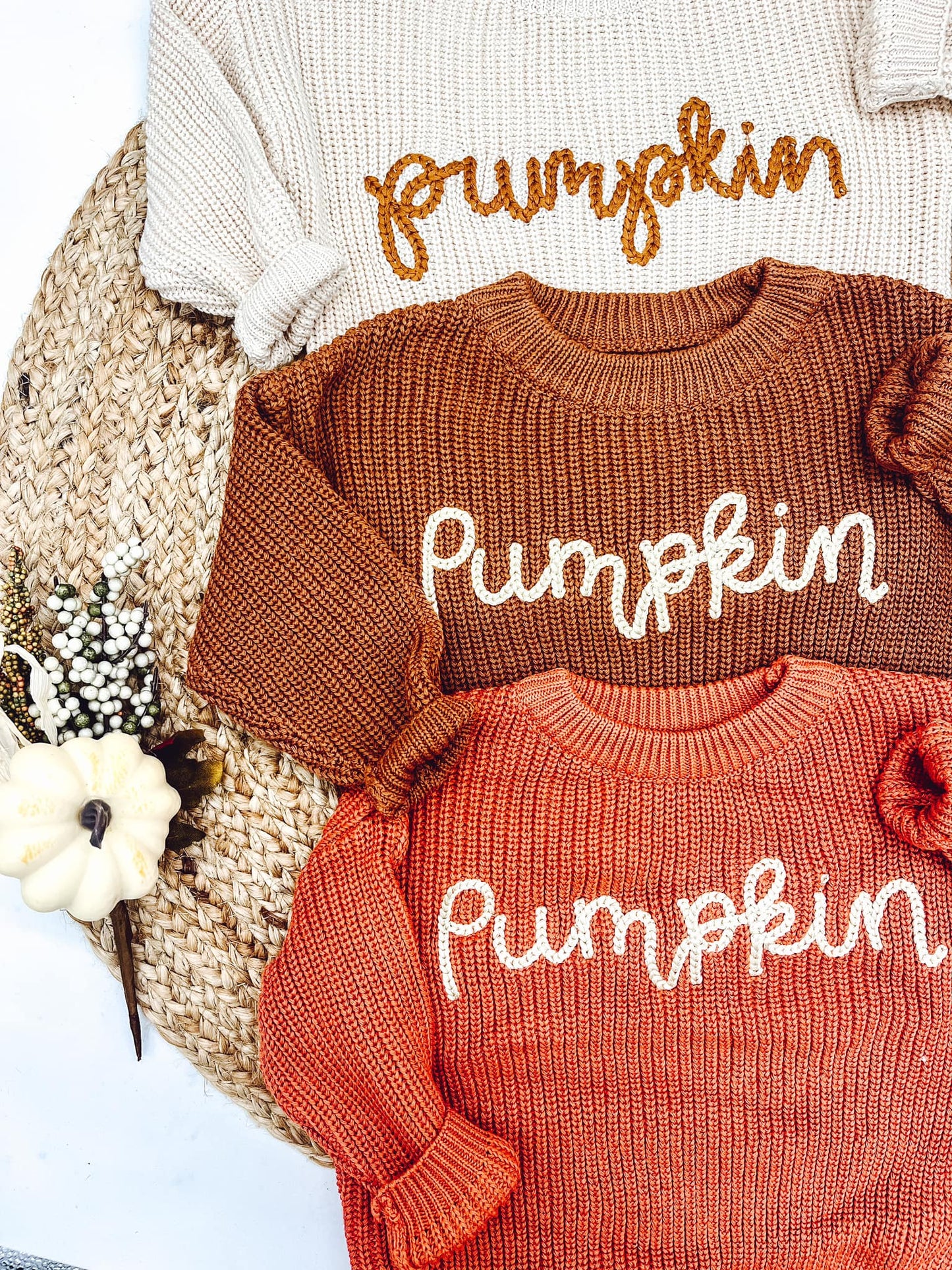 RTS: Pumpkin kids sweater