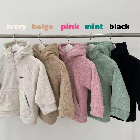 Kids' Fleece Hooded Jacket-NK Inspired