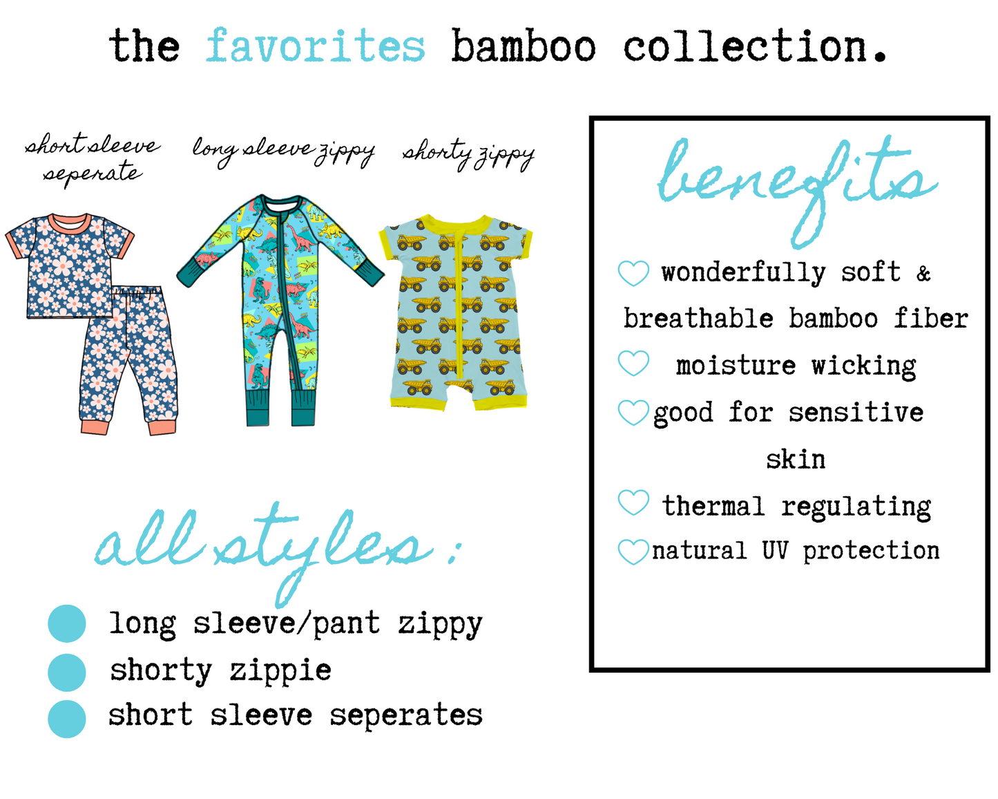 RTS: The Favorites Bamboo Collection (2/3tm-7/8)-