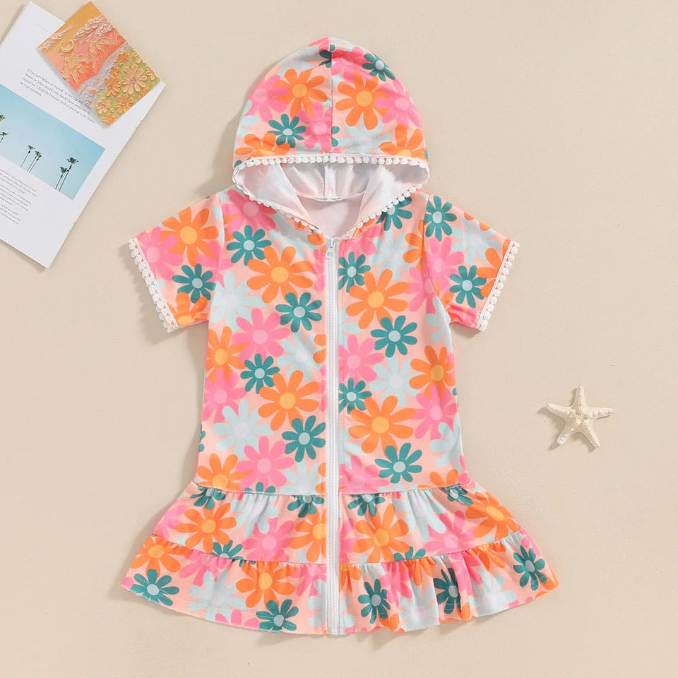 RTS: The Daisy Hooded Swim Dress