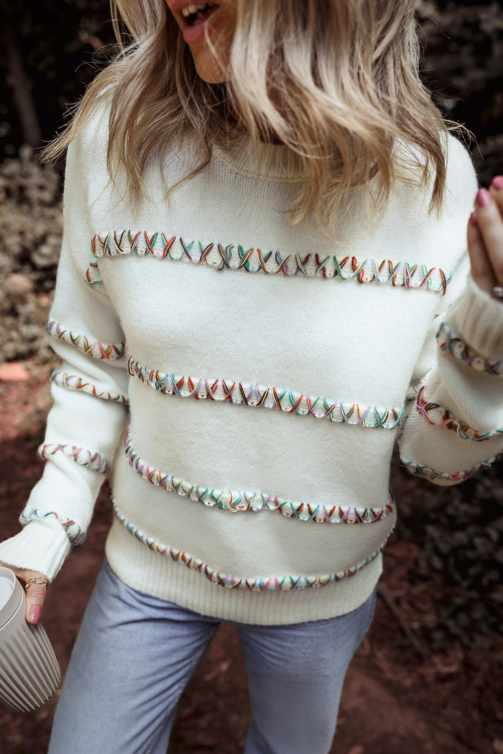 RTS: X Rainbow Sweater