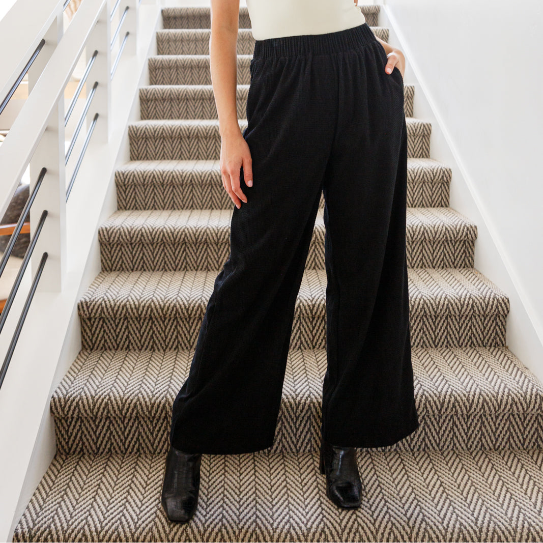 Come Rain or Shine Wide Leg Pants