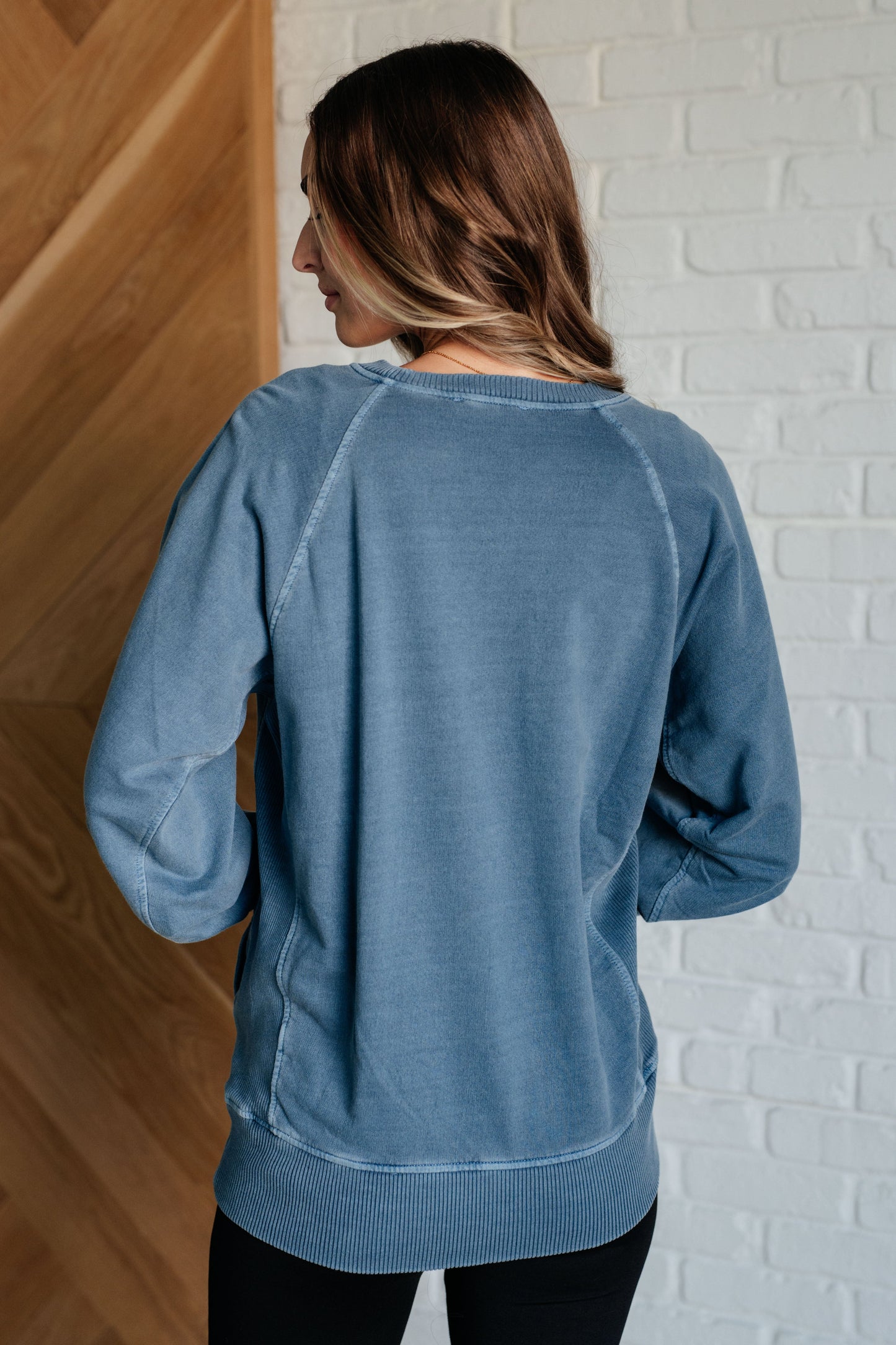 Hands Down Favorite Sweatshirt in Dusty Blue💙