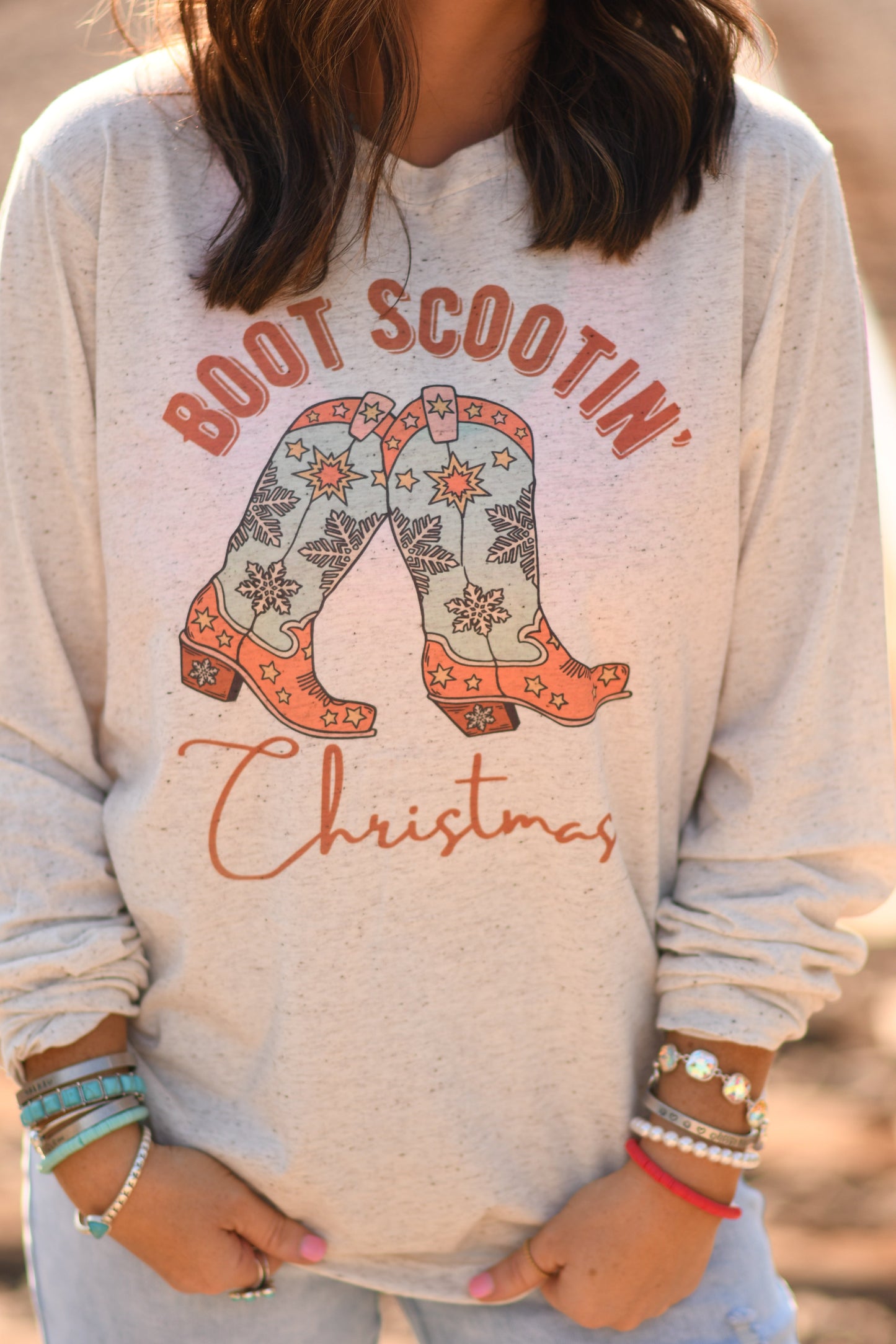 Boot Scootin’ Christmas Tee/Long Sleeve