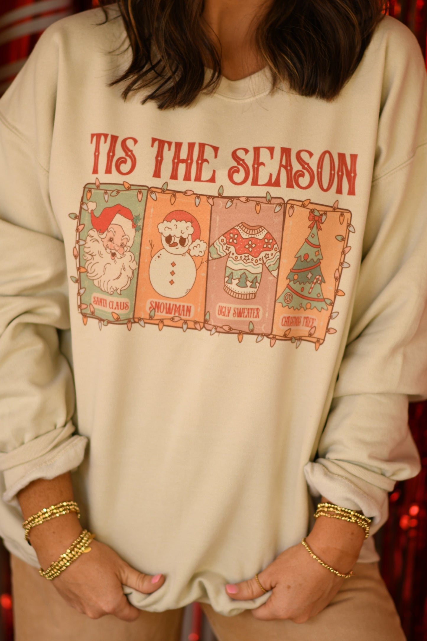 Tis The Season Vintage Sweatshirt/Tee