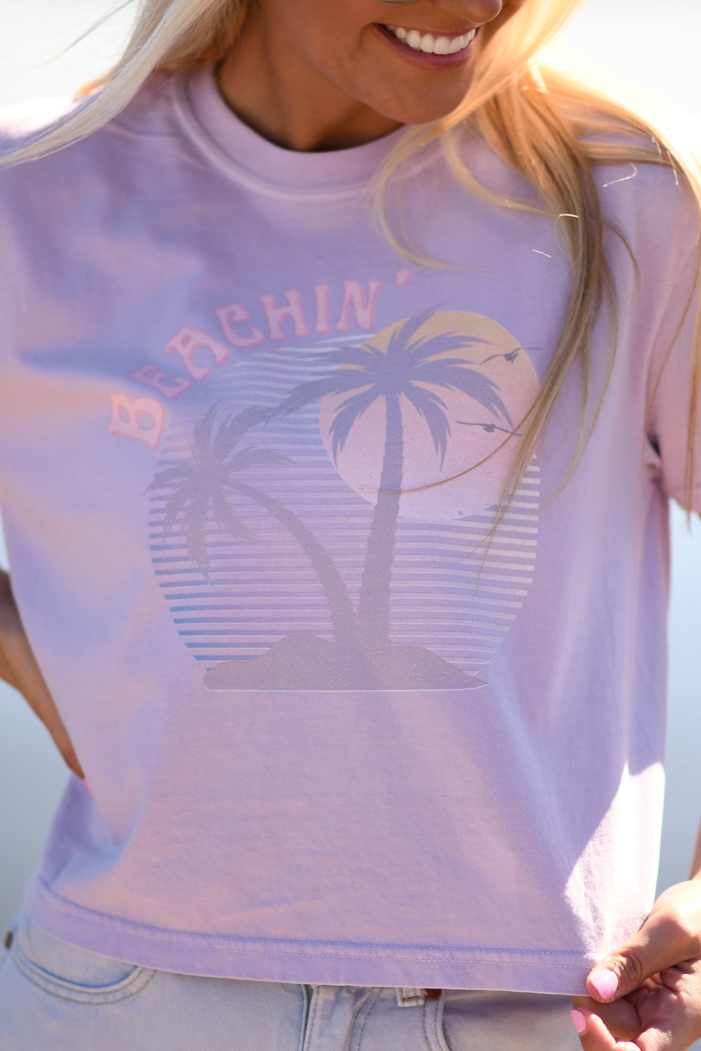 Beachin’ CROP/TEE