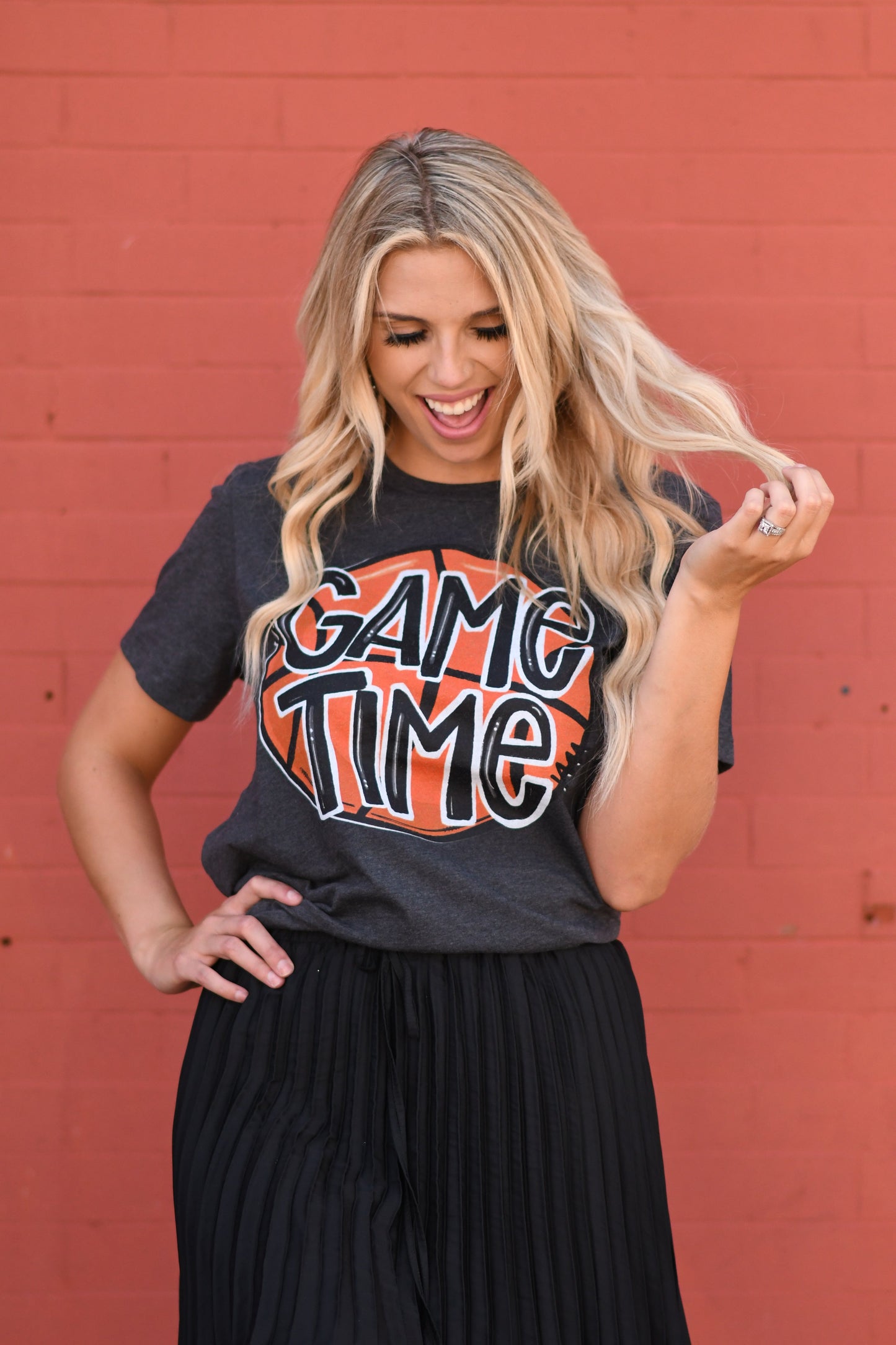 Game Time Basketball Tee