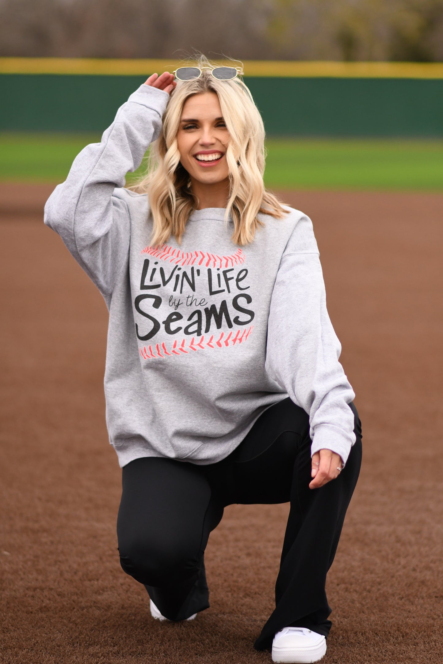 Livin’ Life By The Seams Sweatshirt