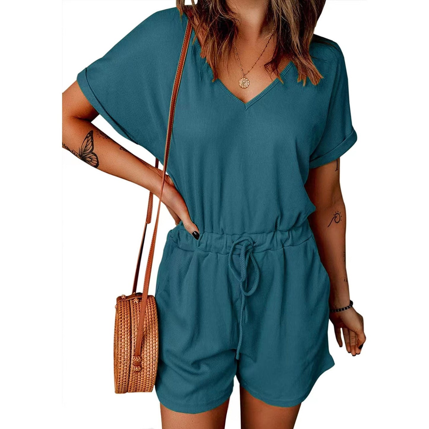 RTS: The Ribbed Abby Romper-