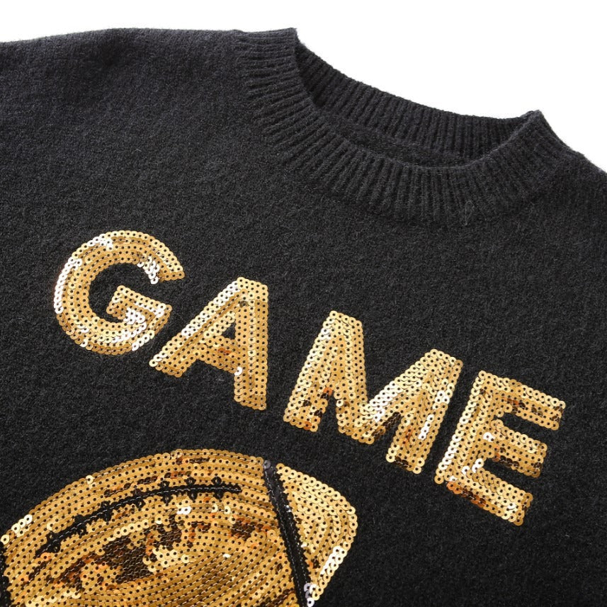 🏈Game Day Sequin Sweater ▪️This item is one size fits most
Length-27''
Bust-40''