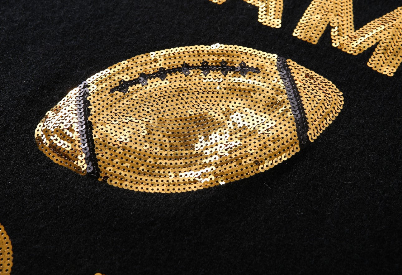 🏈Game Day Sequin Sweater ▪️This item is one size fits most
Length-27''
Bust-40''