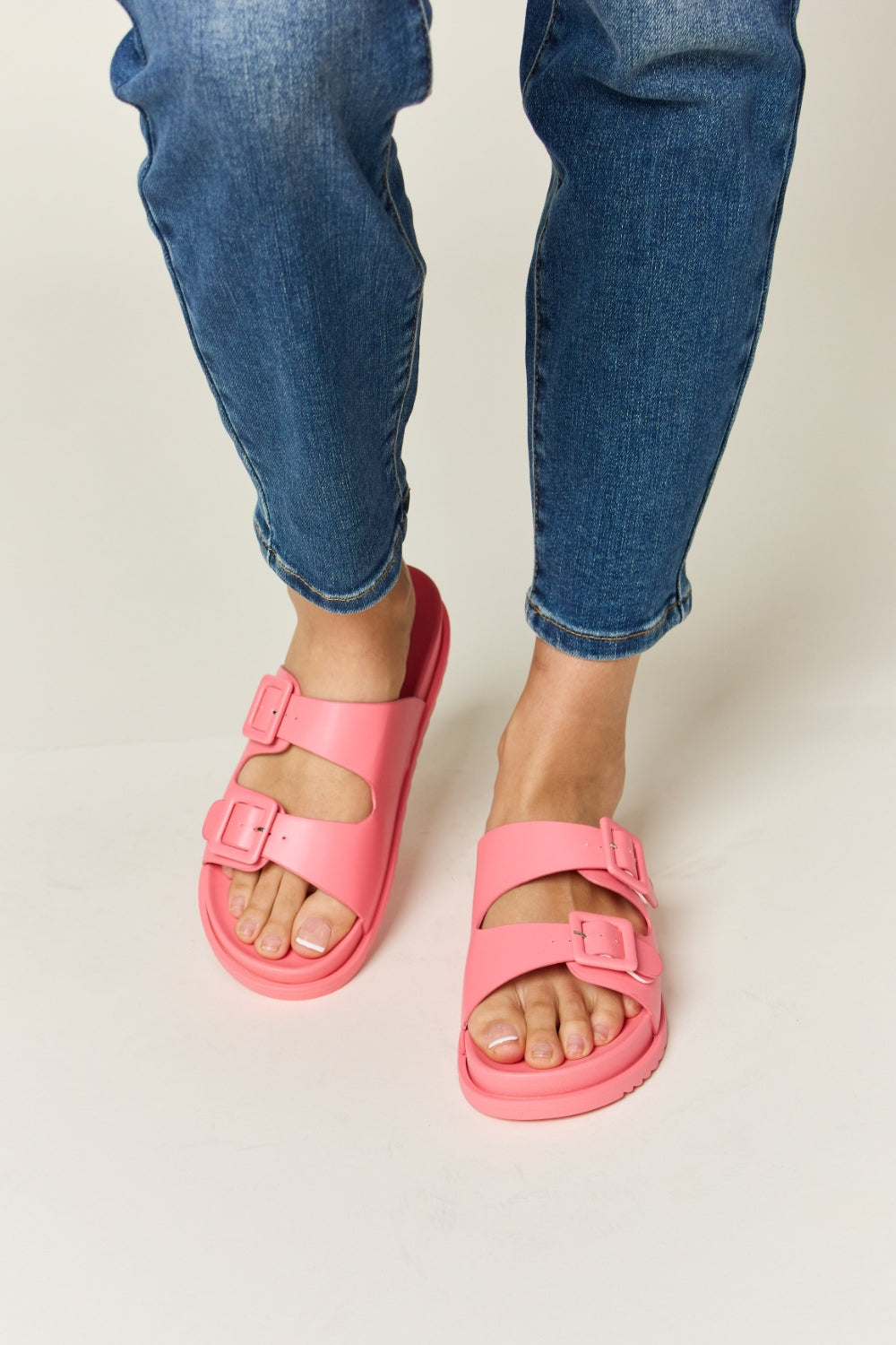 🌸Double Buckle Open Toe Sandals