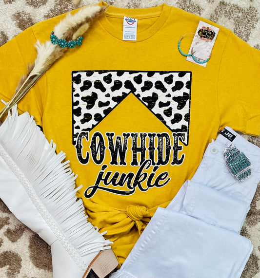 Cowhide Junkie Tee