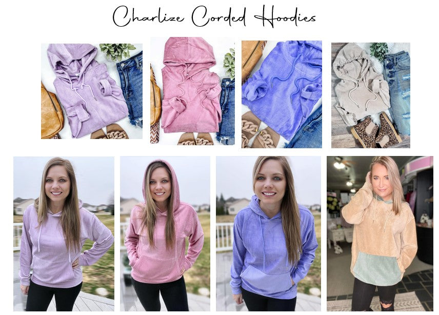 RTS: THE CHARLIZE CORDUROY HOODIE