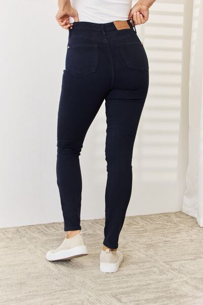 JUDY BLUE Garment Dyed Tummy Control Skinny Jeans