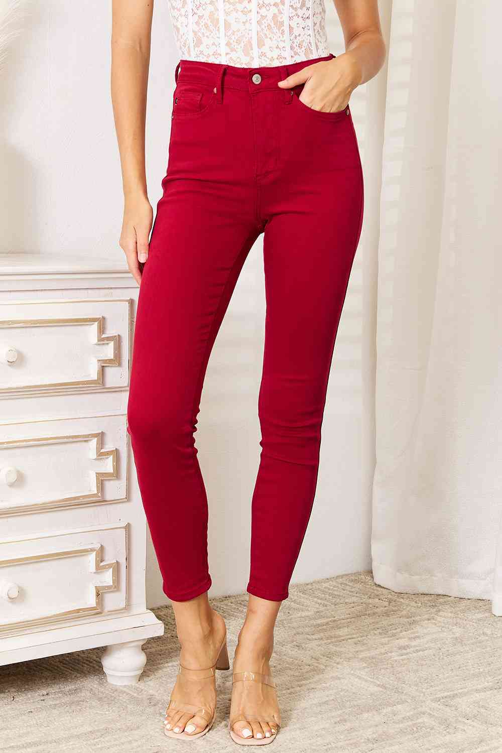 ❤️Judy Blue High Waist Tummy Control Skinny Jeans