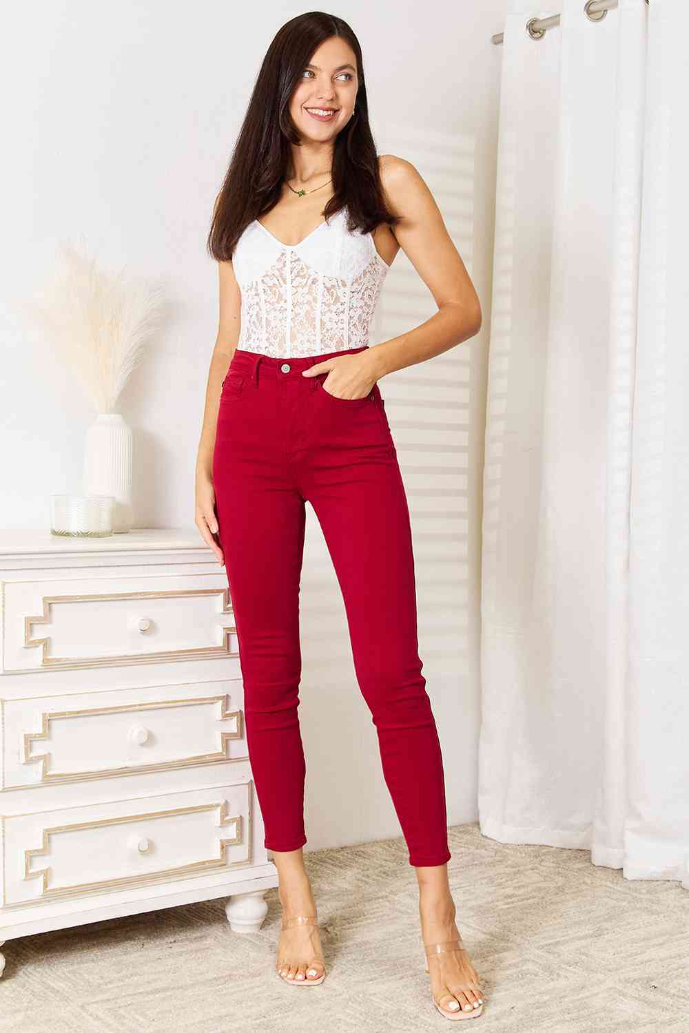 ❤️Judy Blue High Waist Tummy Control Skinny Jeans