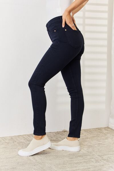 JUDY BLUE Garment Dyed Tummy Control Skinny Jeans