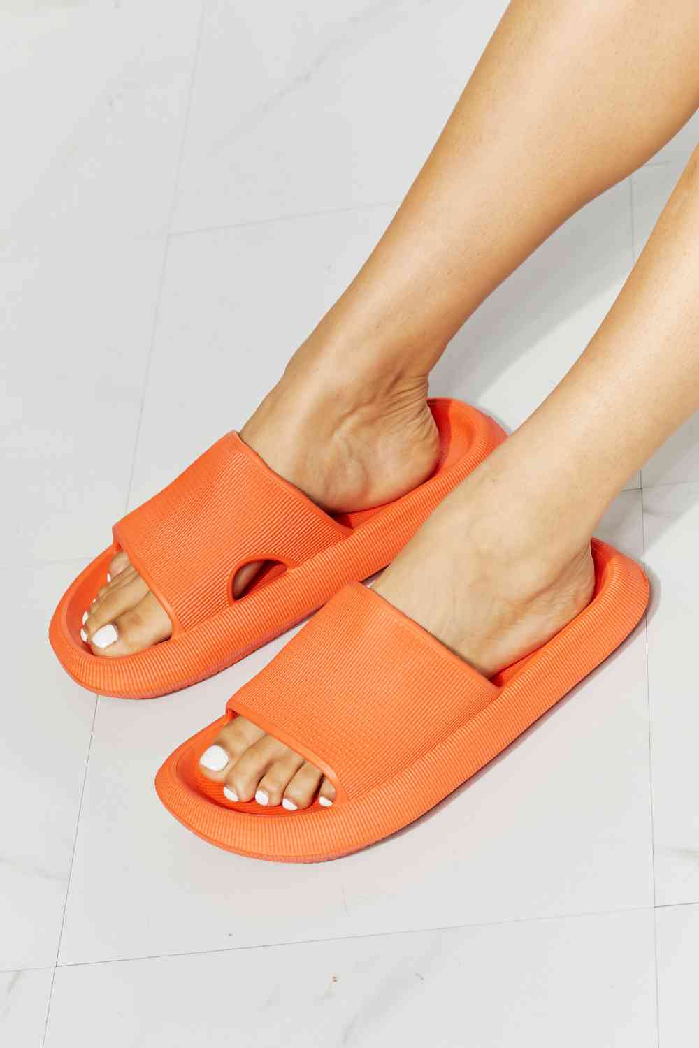 ☀️Open Toe Sandal Slide in Orange