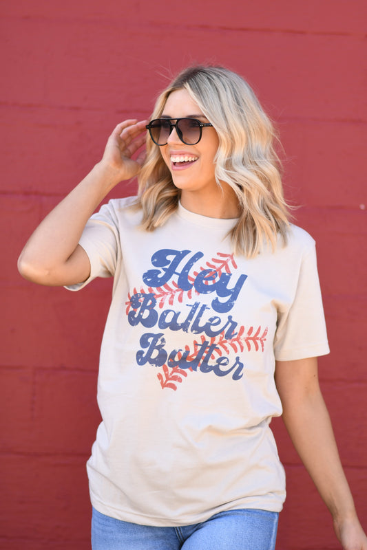 Hey Batter Batter Tee